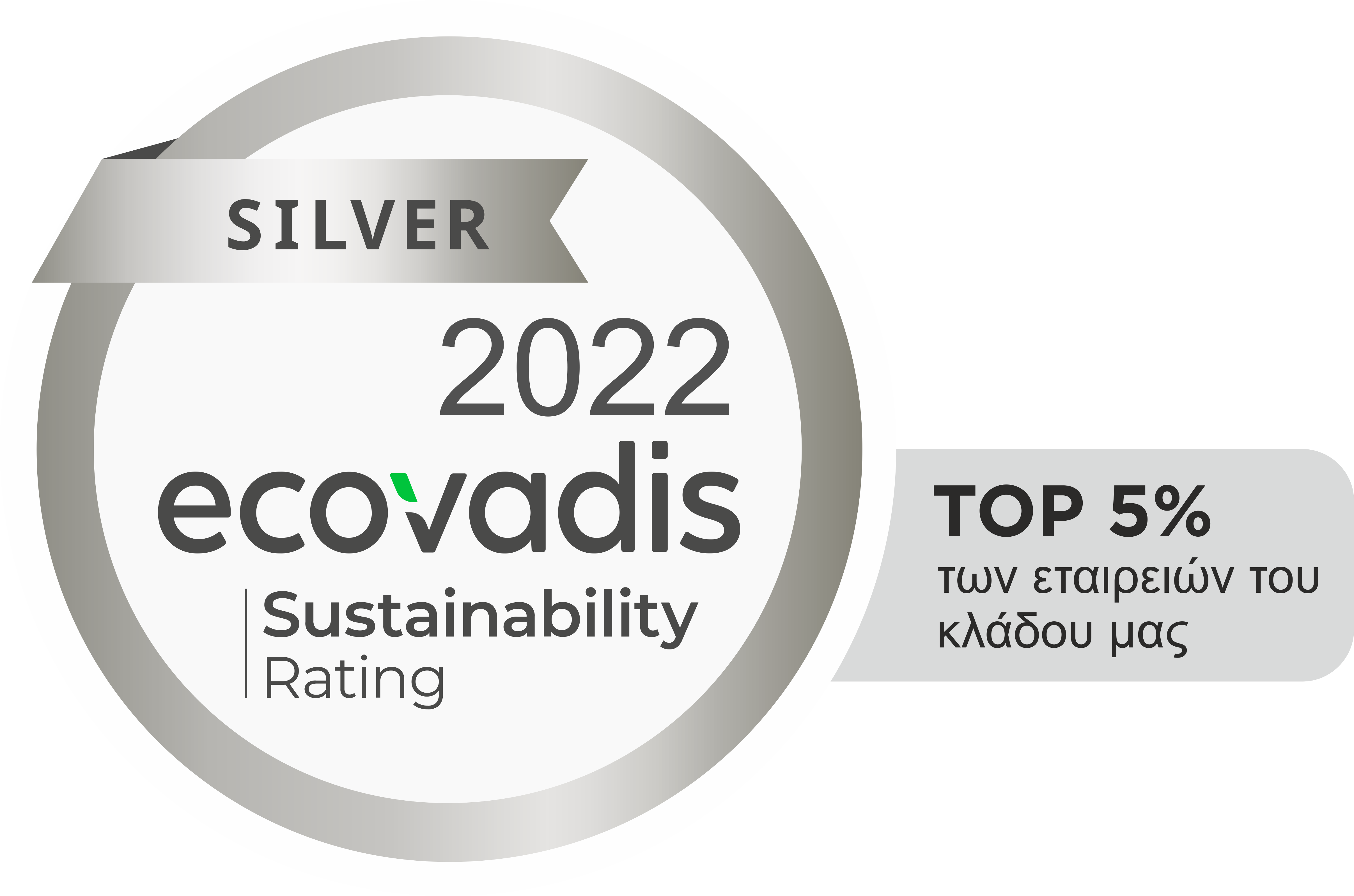Award EcoVadis Silver 