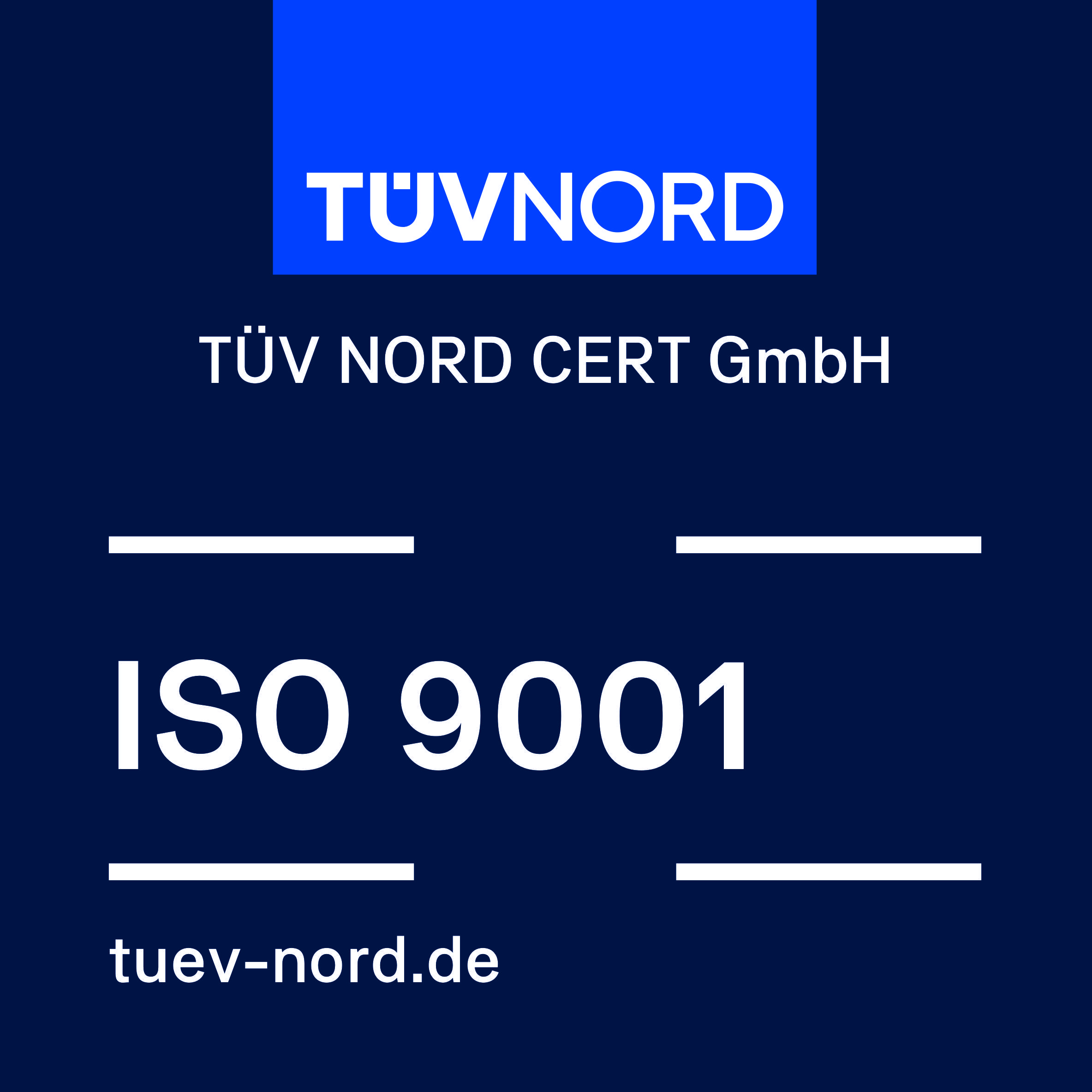 TUV ISO 9001