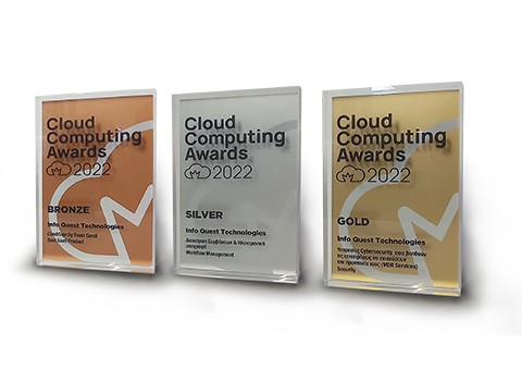 H Info Quest Technologies βραβεύεται για τρεις λύσεις στα Cloud Computing Awards 2022 