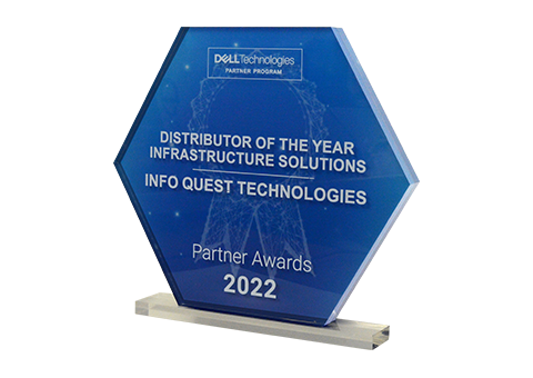 H Info Quest Technologies βραβεύεται ως “Dell Distributor of the Year Infrastructure Solutions” στα Dell Partner Awards 2022 